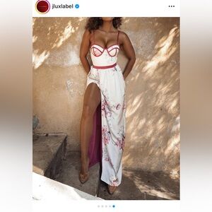 JLUXLABEL Ivory Pollyanna Floral Set